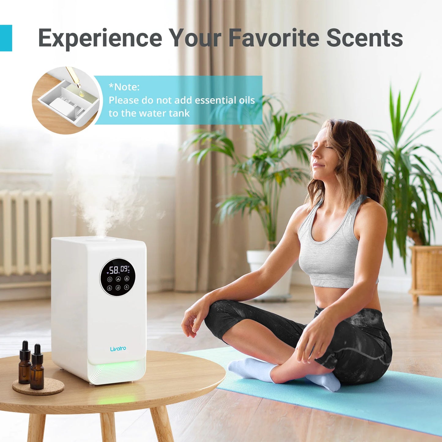 6L Smart Warm & Mist Humidifier