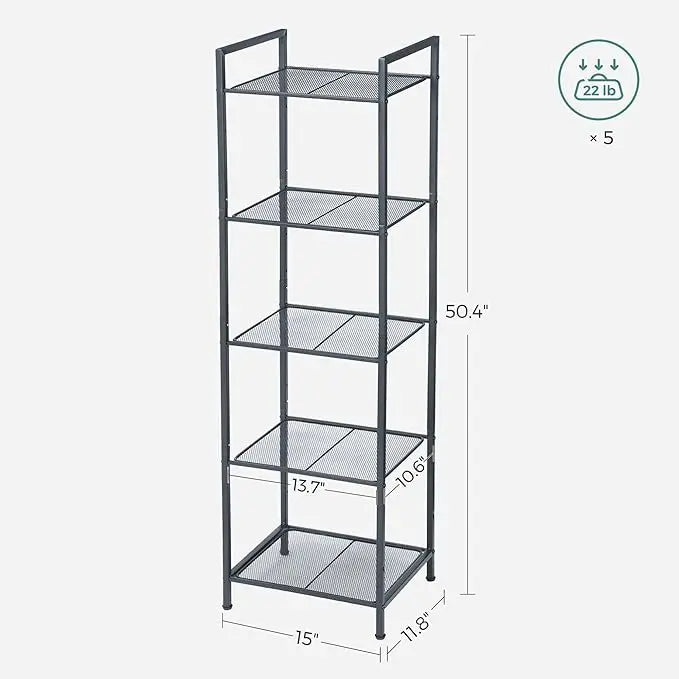 Extendable Storage Rack for Bathroom, Living Room,