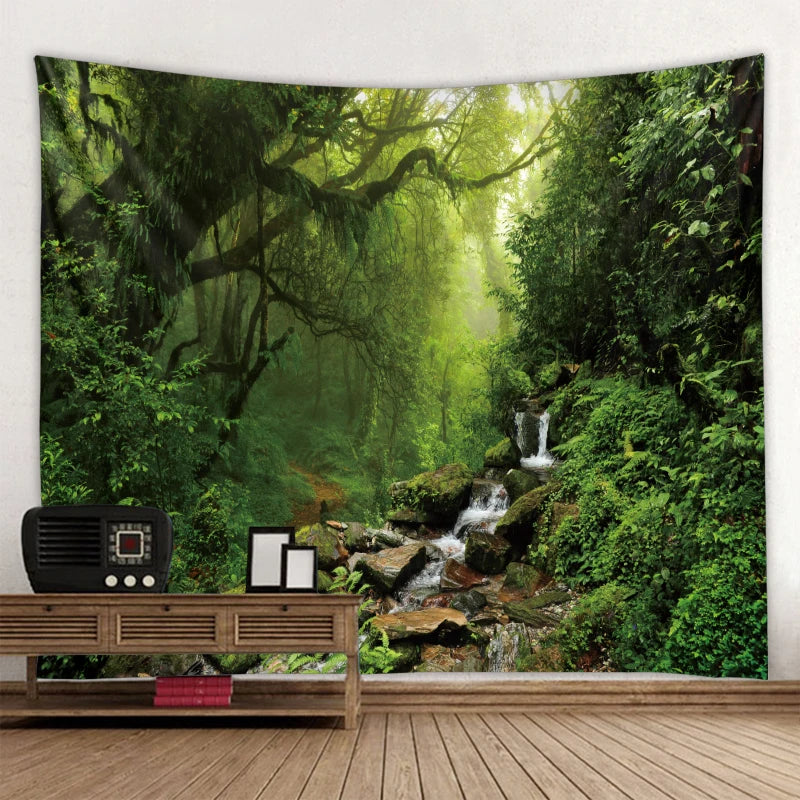 Beautiful nature tapestry