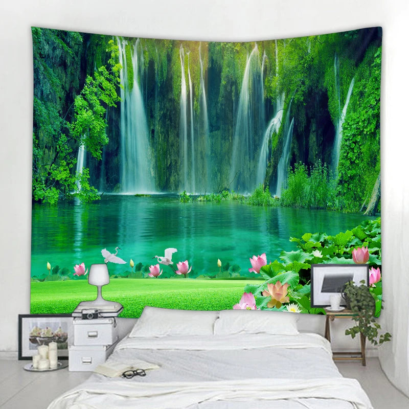 Beautiful nature tapestry