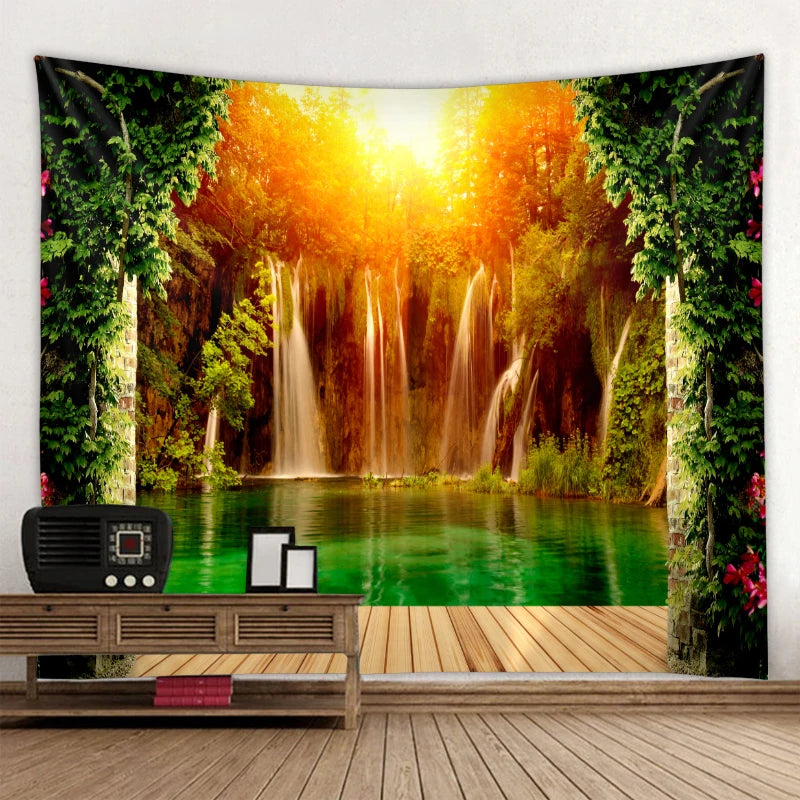 Beautiful nature tapestry