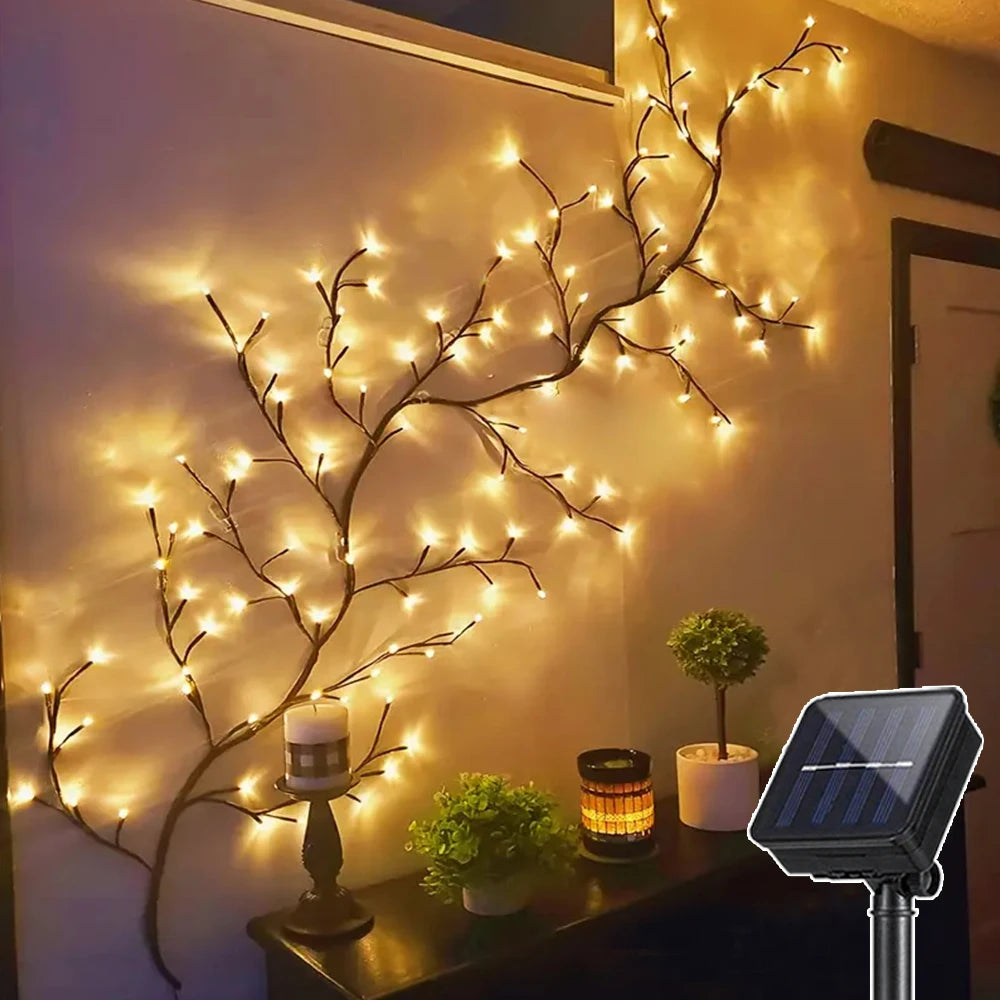 Tree and Vine Lamp USB/Solar Powered
