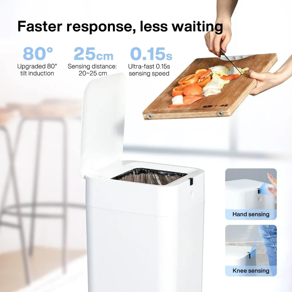 Automatic trash can- kitchen, bathroom, bedroom