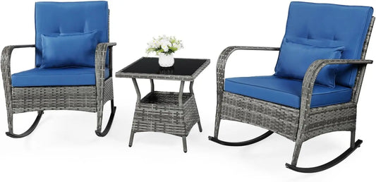 3 Piece Outdoor Patio Set