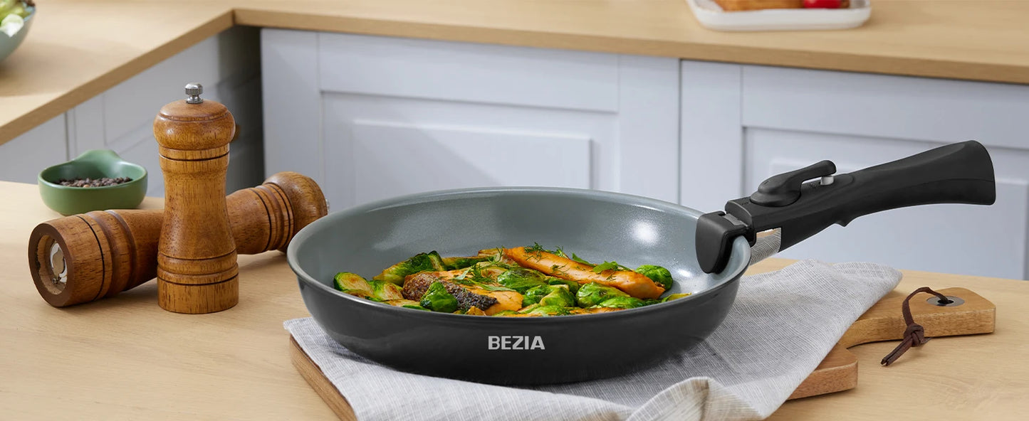 Induction Cookware w/ Healthy Ceramic Coating