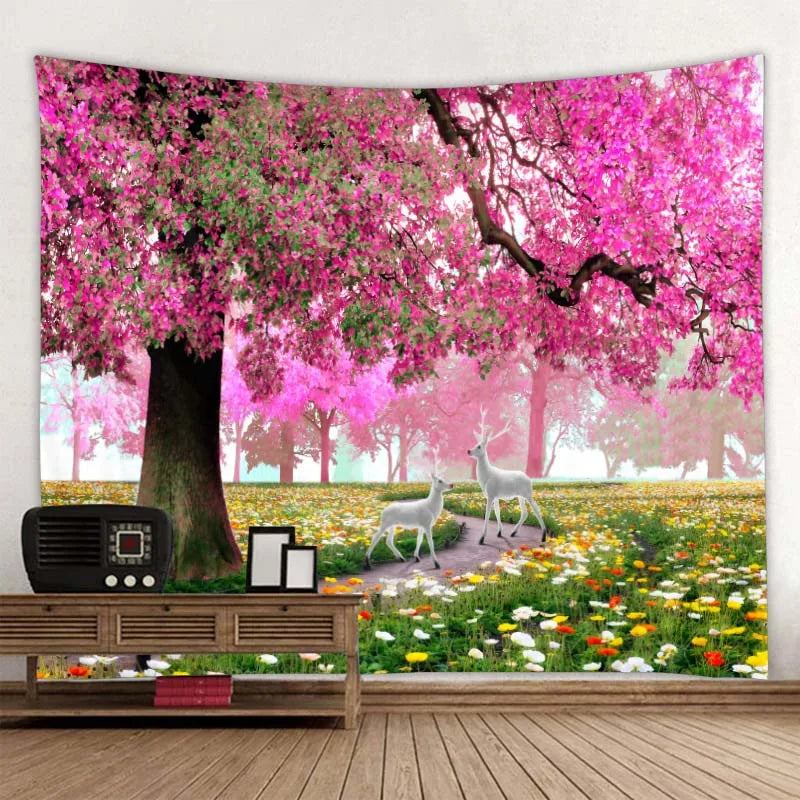 Beautiful nature tapestry