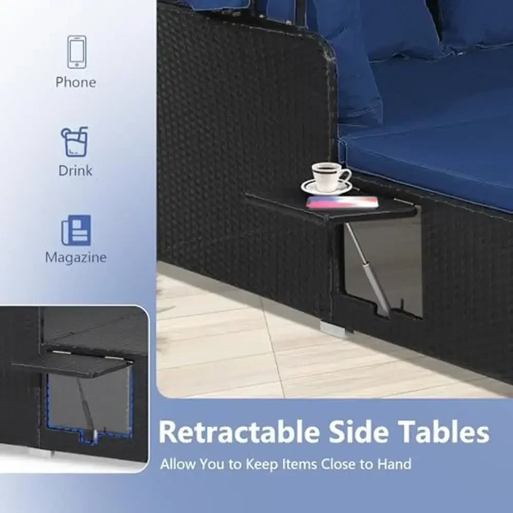 Outdoor Daybed Patio Sofa Set
