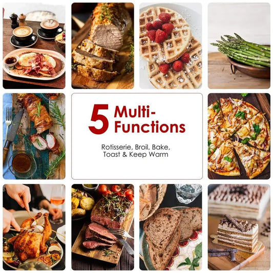 Countertop Toaster Oven/Rotisserie Bake