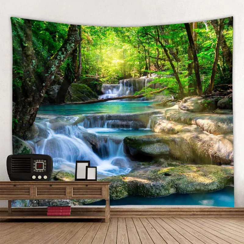Beautiful nature tapestry