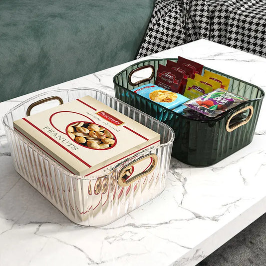 Snack/Makeup Storage Basket Organizer