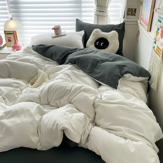 Cotton Bed Linen Bedding Set