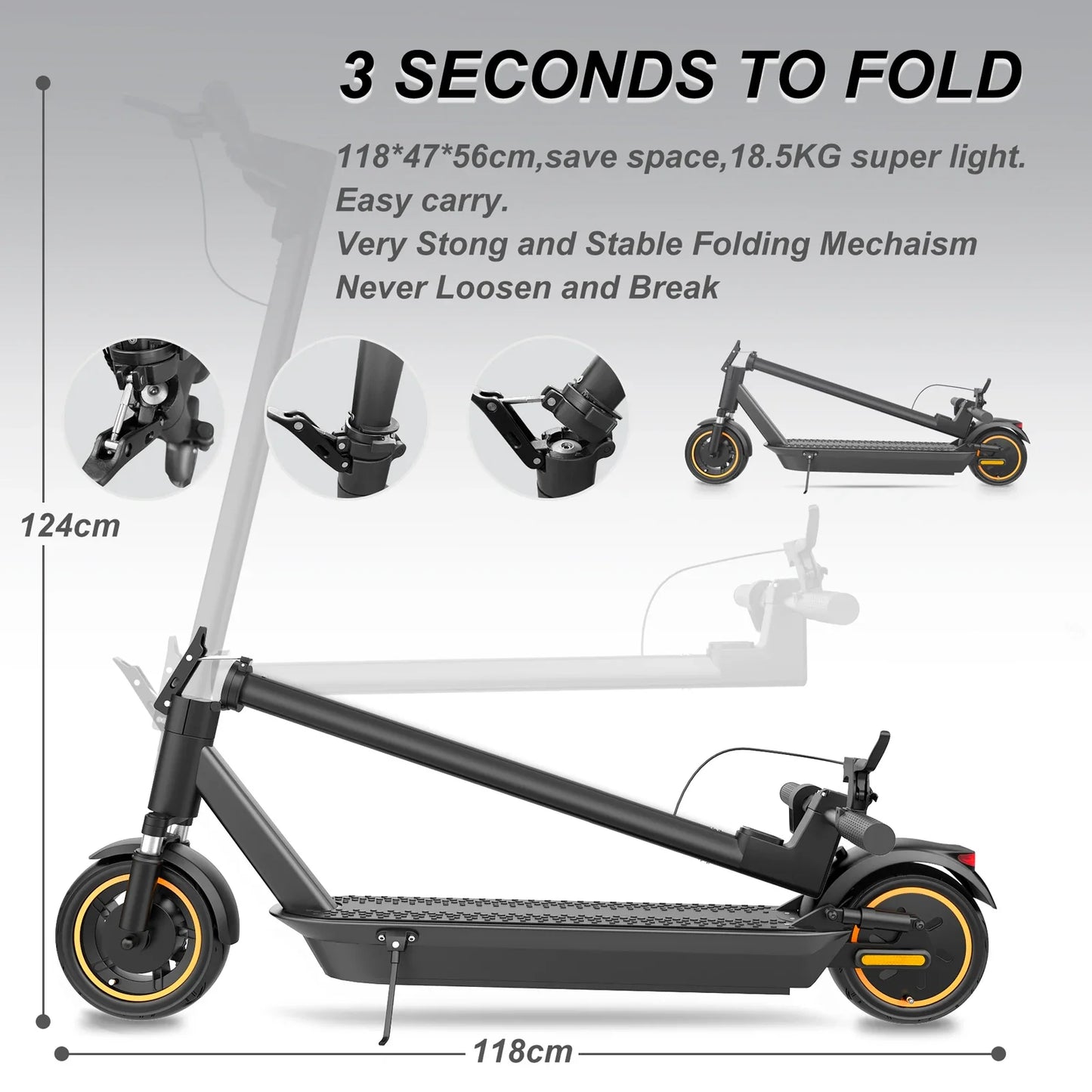 APP Smart Foldable /Portable Electric Scooter