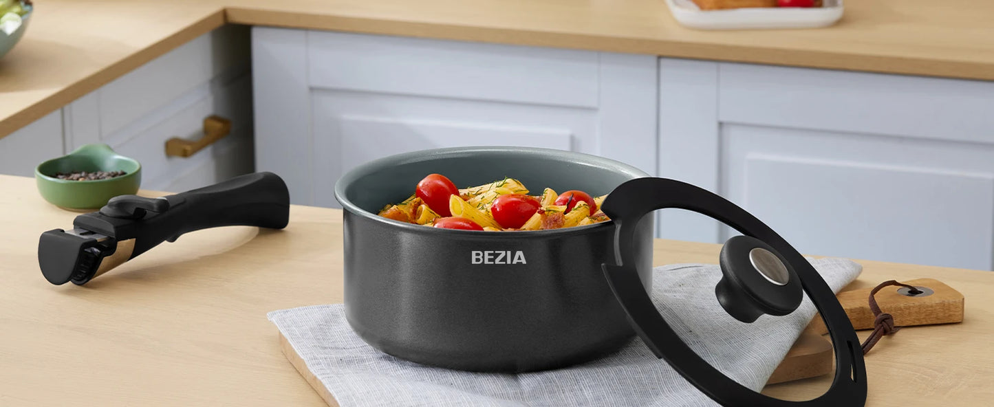 Induction Cookware w/ Healthy Ceramic Coating