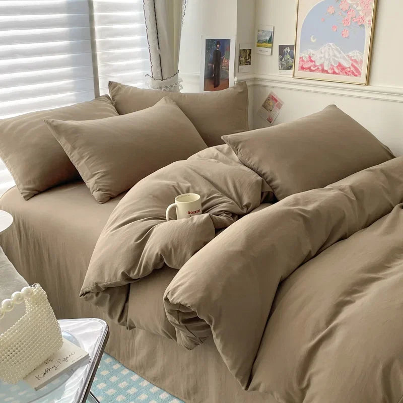 Cotton Bed Linen Bedding Set