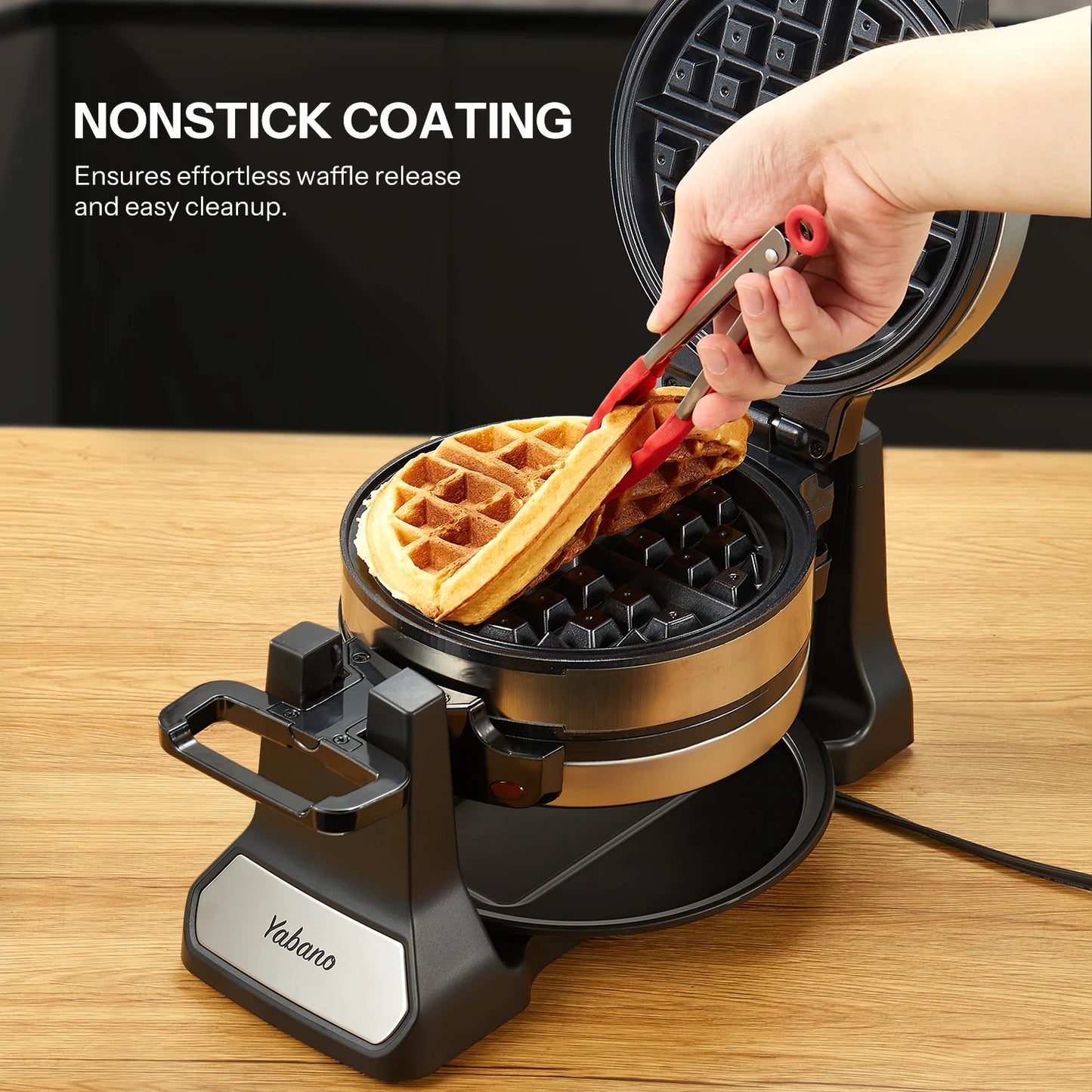 Rotating Waffle Iron, Double Flip