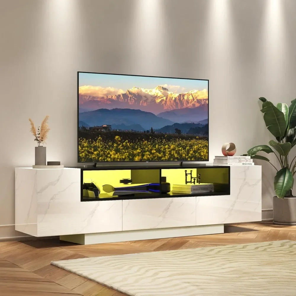 Stand for 75 Inch TV, Gaming Entertainment Center