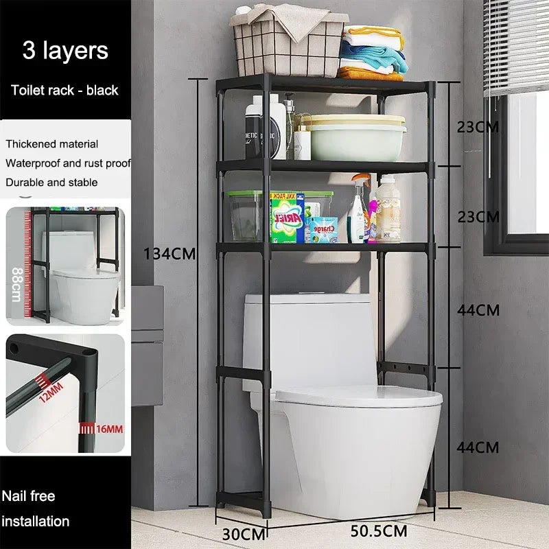 Toilet Storage Rack/Washing Machine/Bathroom Accessories