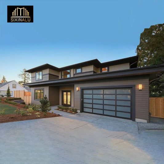 Garage Door, Casement Entrance, Glass Aluminum Profile