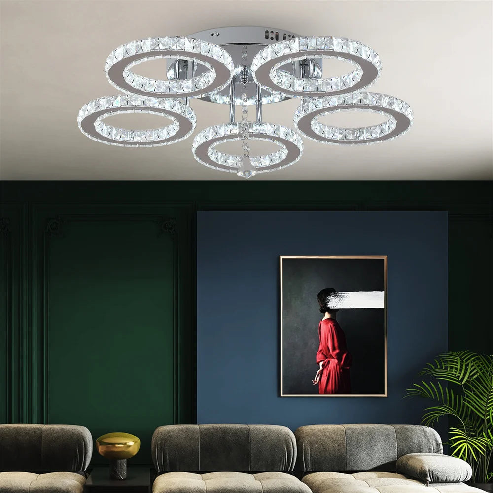 Modern Crystal Chandelier for Bedroom /Living Room