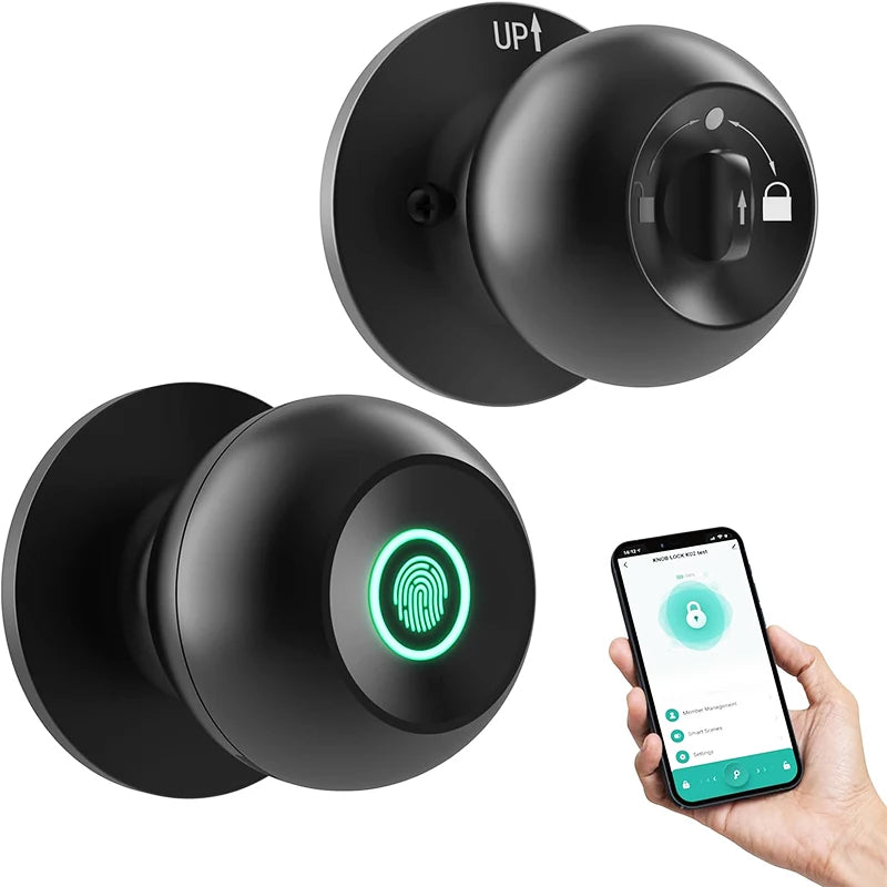 Fingerprint Door Lock w/ Bluetooth