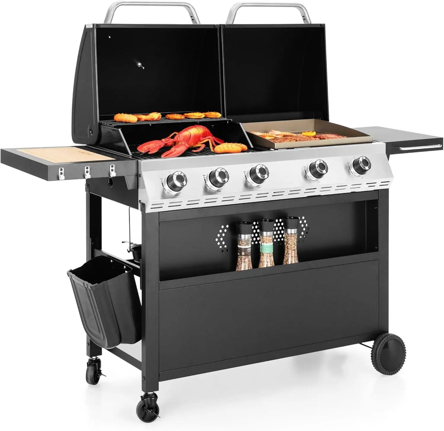 Propane Gas Griddle/ Grill Combo