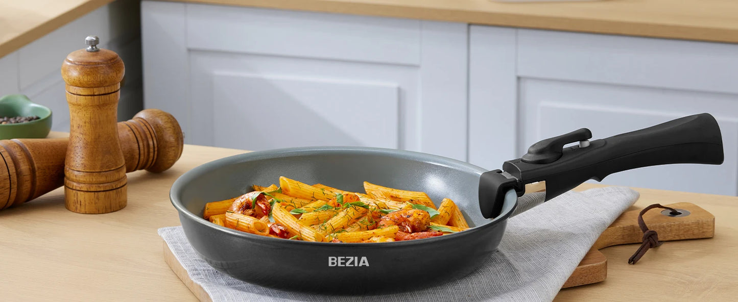 Induction Cookware w/ Healthy Ceramic Coating