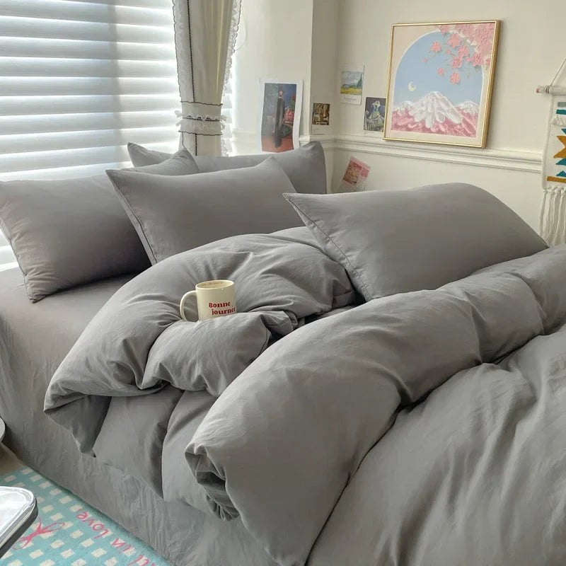 Cotton Bed Linen Bedding Set