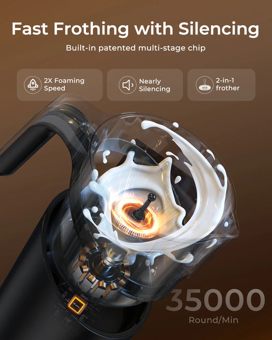 600ml Automatic Cold Hot Foam Maker