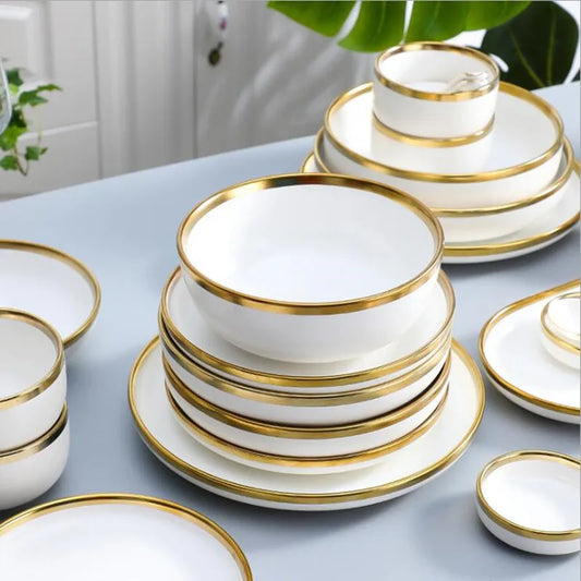 Porcelain Dinnerware For Household Hotel