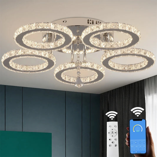 Modern Crystal Chandelier for Bedroom /Living Room