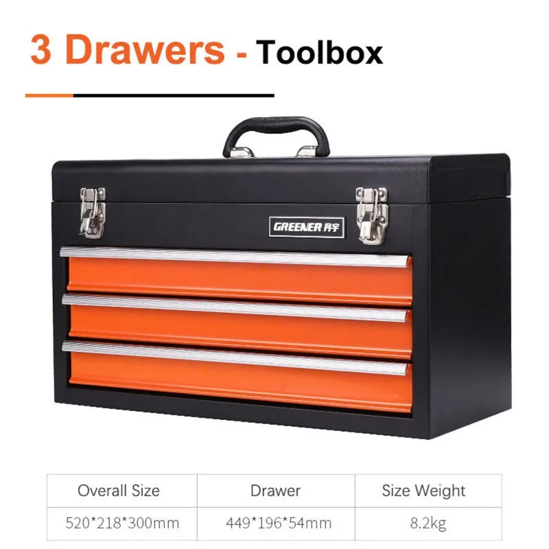 Workshop Drawer Complete Tool Kit Storage Box
