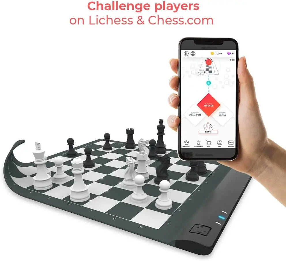 Electronic Chess Board | AI-Powered & Digital| Portable