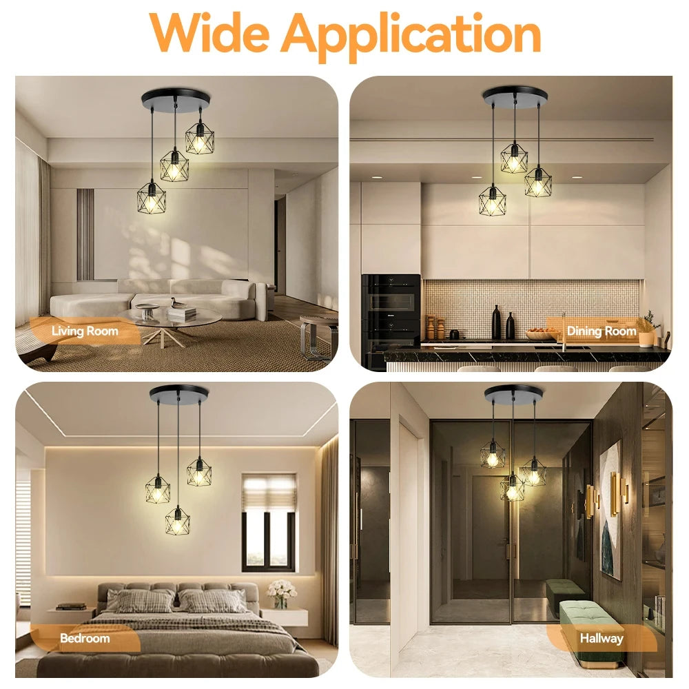 Vintage Chandelier Led Ceiling Lighting
