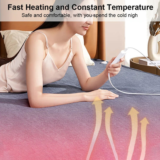 Electric Heating Blanket w/ Automatic Thermostat