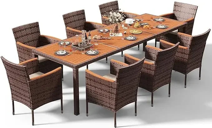 Patio Conversation Set/ Dining Table and Chairs