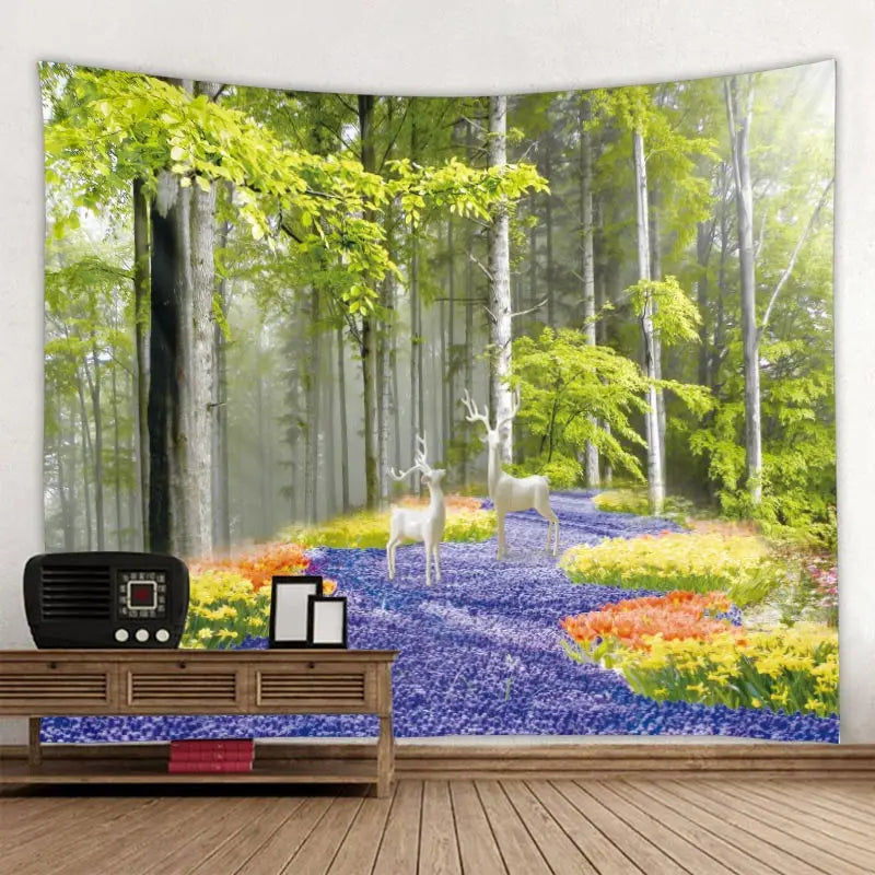 Beautiful nature tapestry