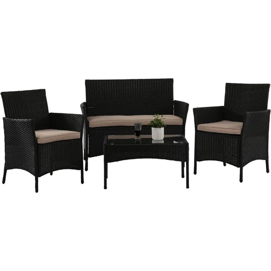 4-Piece Outdoor Patio Furniture Set