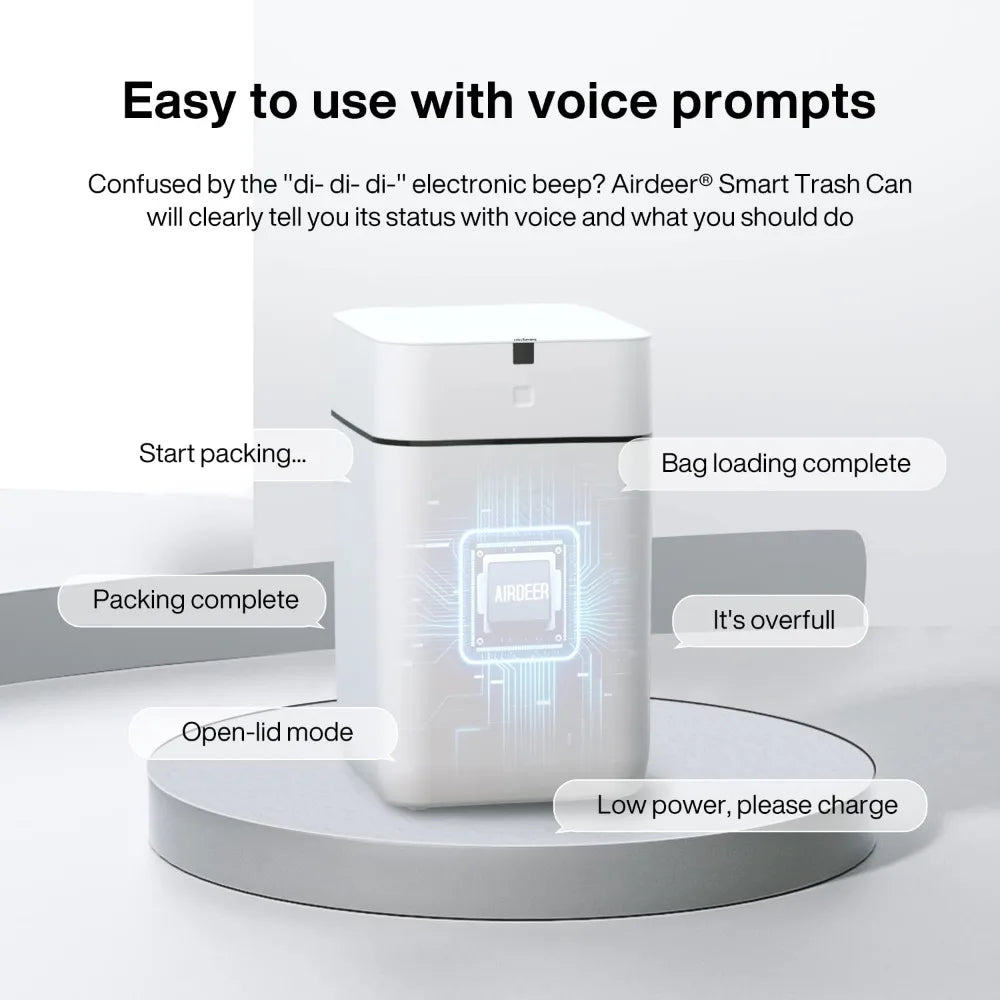 Automatic trash can- kitchen, bathroom, bedroom