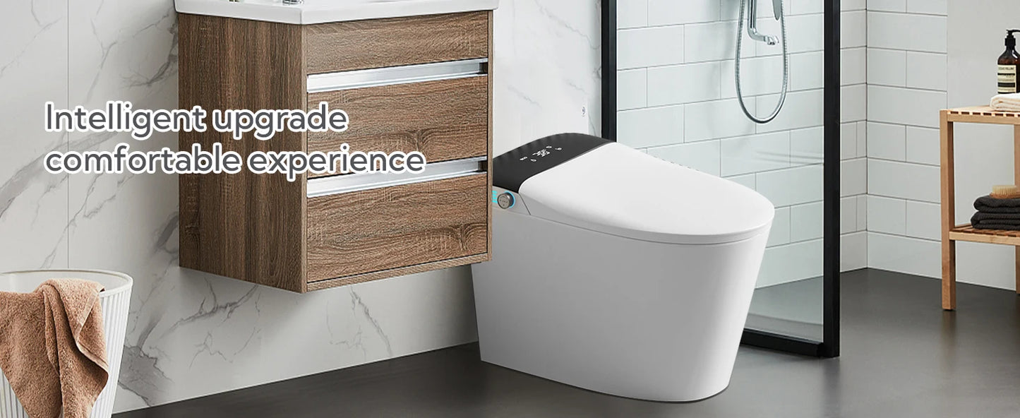 Voice Control, Portable toilet with bidet built in