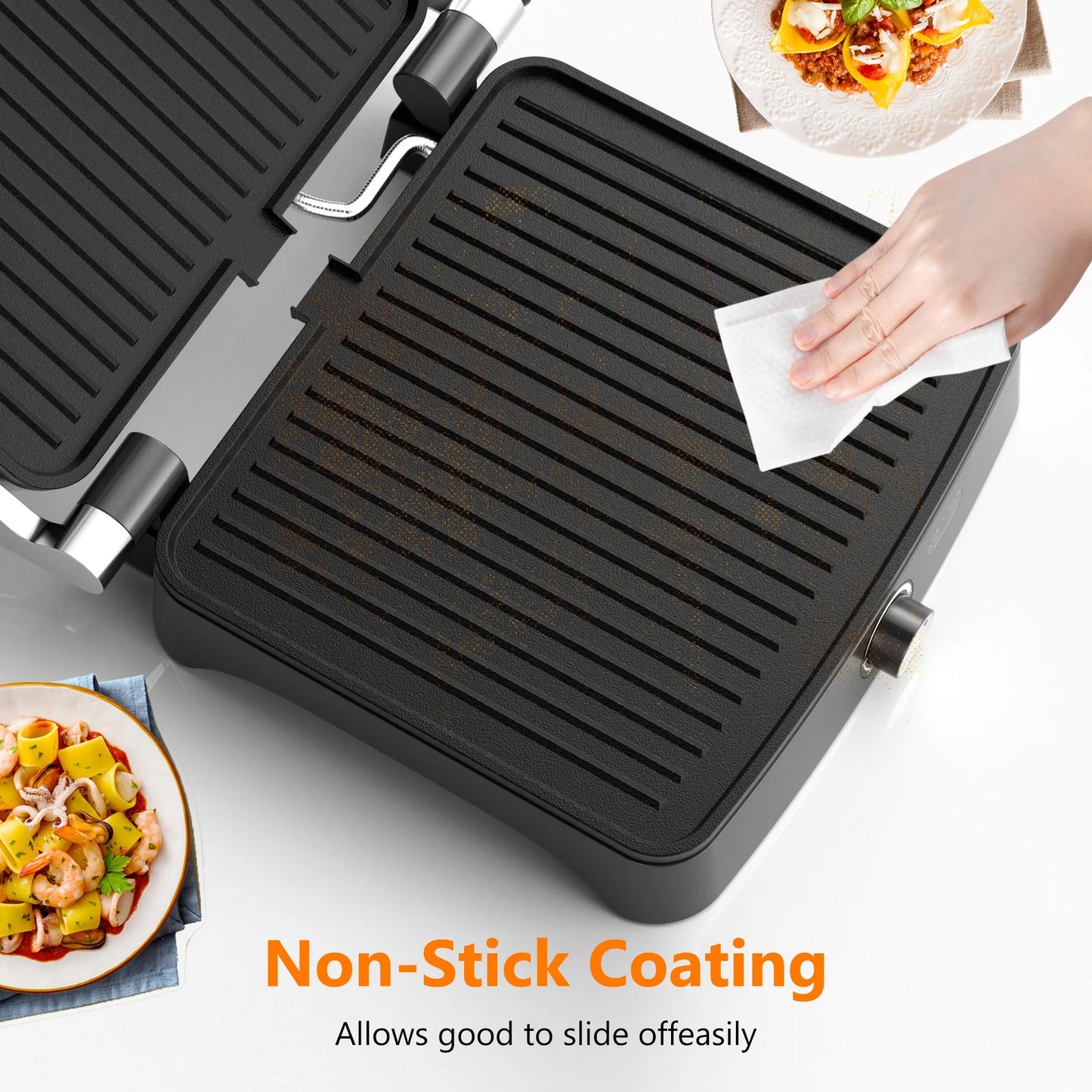 Panini Press Grill Indoor Sandwich Maker