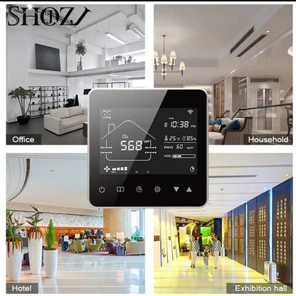 WIFI Smart Home CO2 PM2.5  Fresh Air Valve System