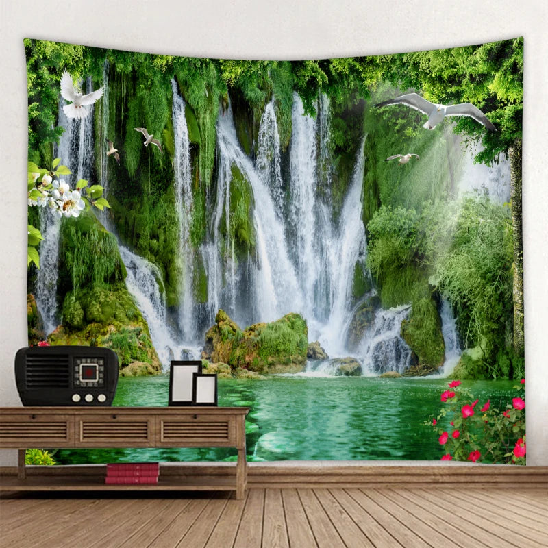 Beautiful nature tapestry