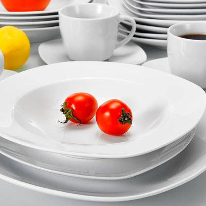 Porcelain Tableware Dinner Set, Service for 6 Person
