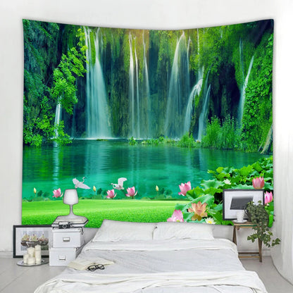 Beautiful nature tapestry