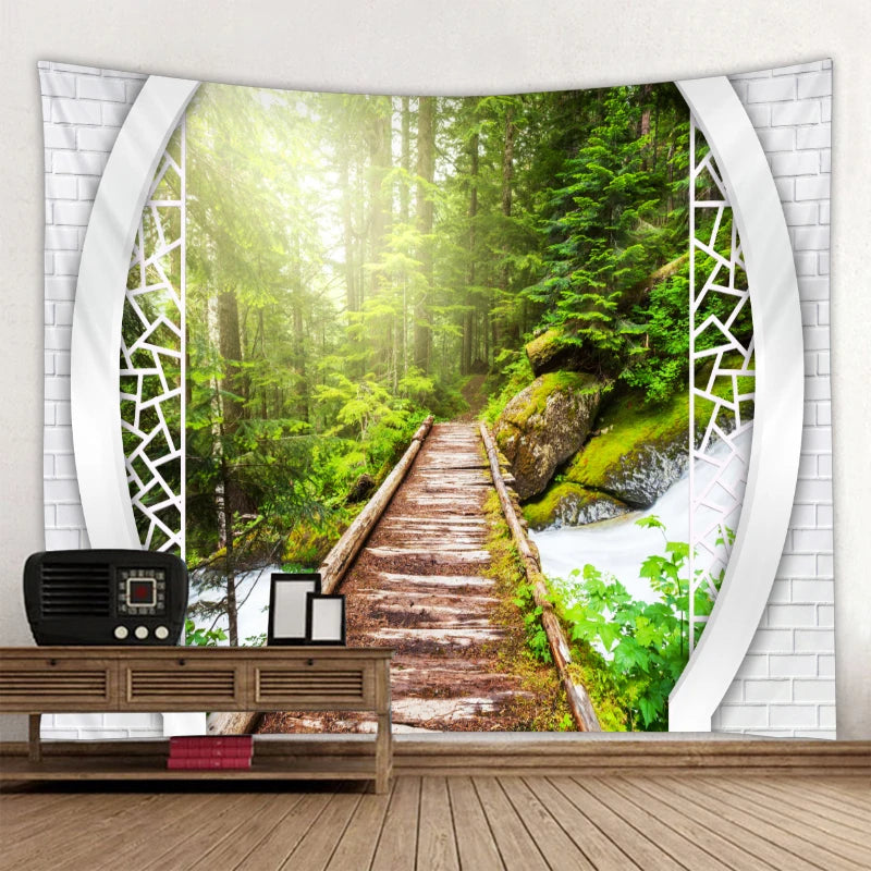 Beautiful nature tapestry