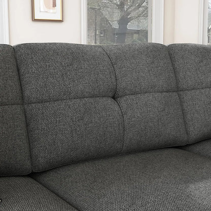 L Shaped Couch for Small Apartment, Reversible