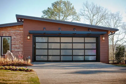 European Aluminum Shutter Garage Doors