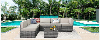 Outdoor Sectional Furniture Chair Set