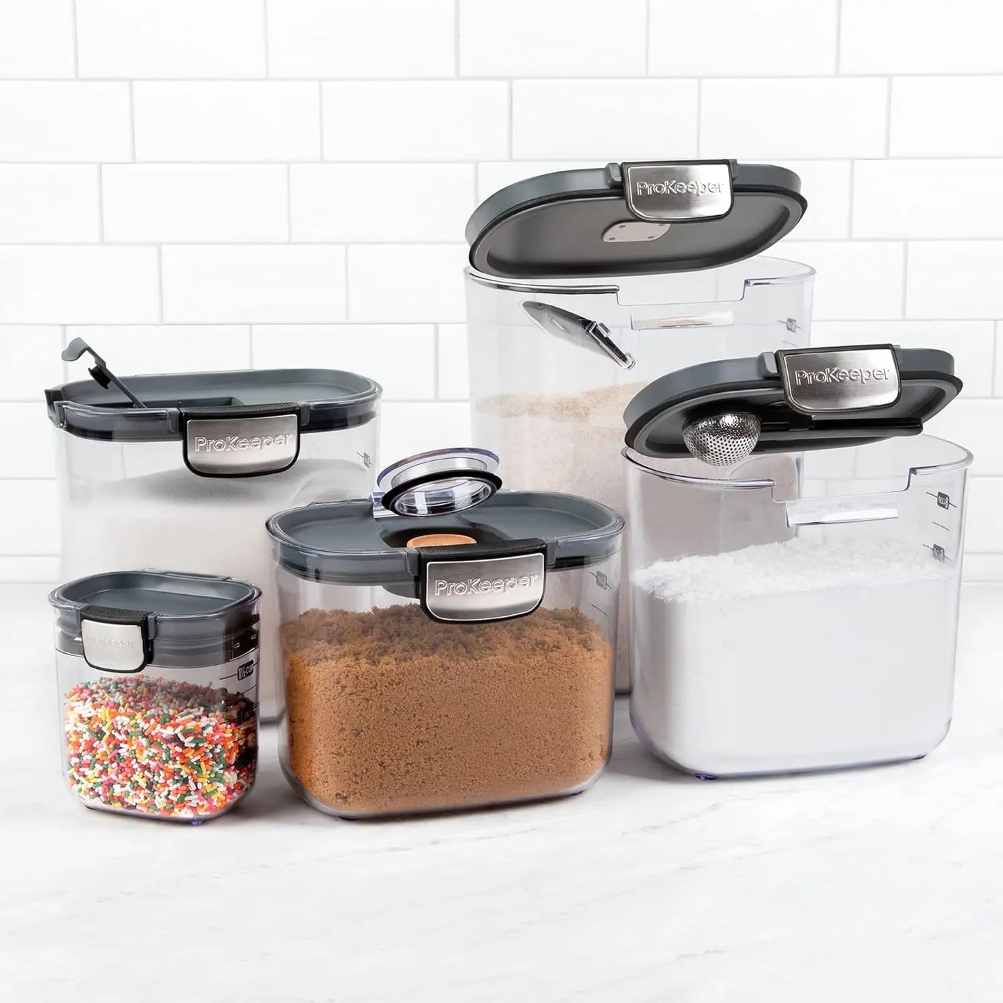 Food ,Flour and Sugar Container Set