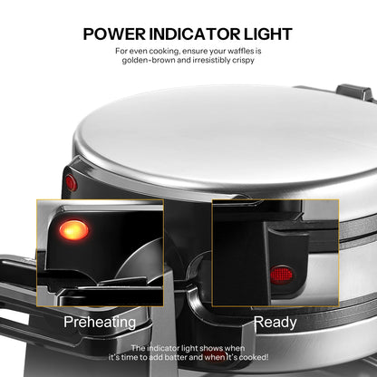Rotating Waffle Iron, Double Flip